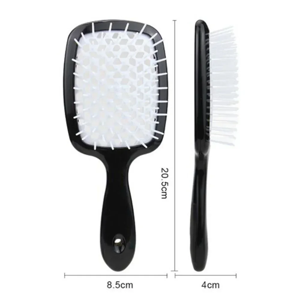 Tangled Hair Comb Detangling Hair Brush Massage Combs Barber Comb Hollow Out Wet Curly Hair Brushes Salon Hair Styling Tools