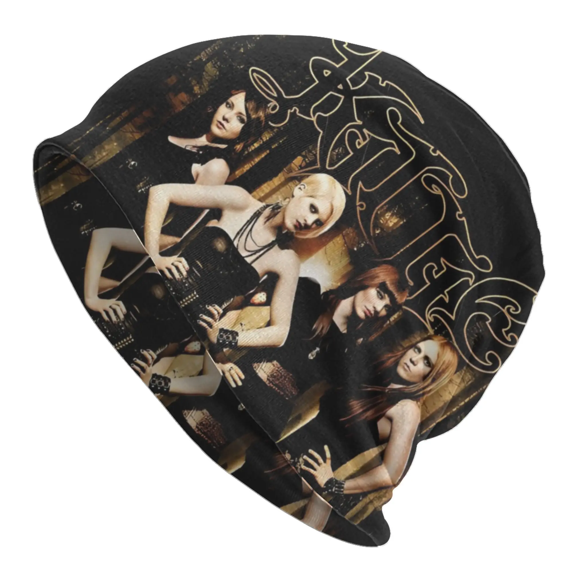 Canadian Heavy Metal Band K-Kittie Skullies Beanies Caps Streetwear Winter Warm Women Men Knit Hats Unisex Adult  Bonnet Hats