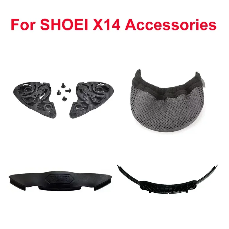 For SHOEI X14 Helmet Nose Guard Nose Protector Breath Chin Vent Guard Breath Deflector Chin Rete Accessories