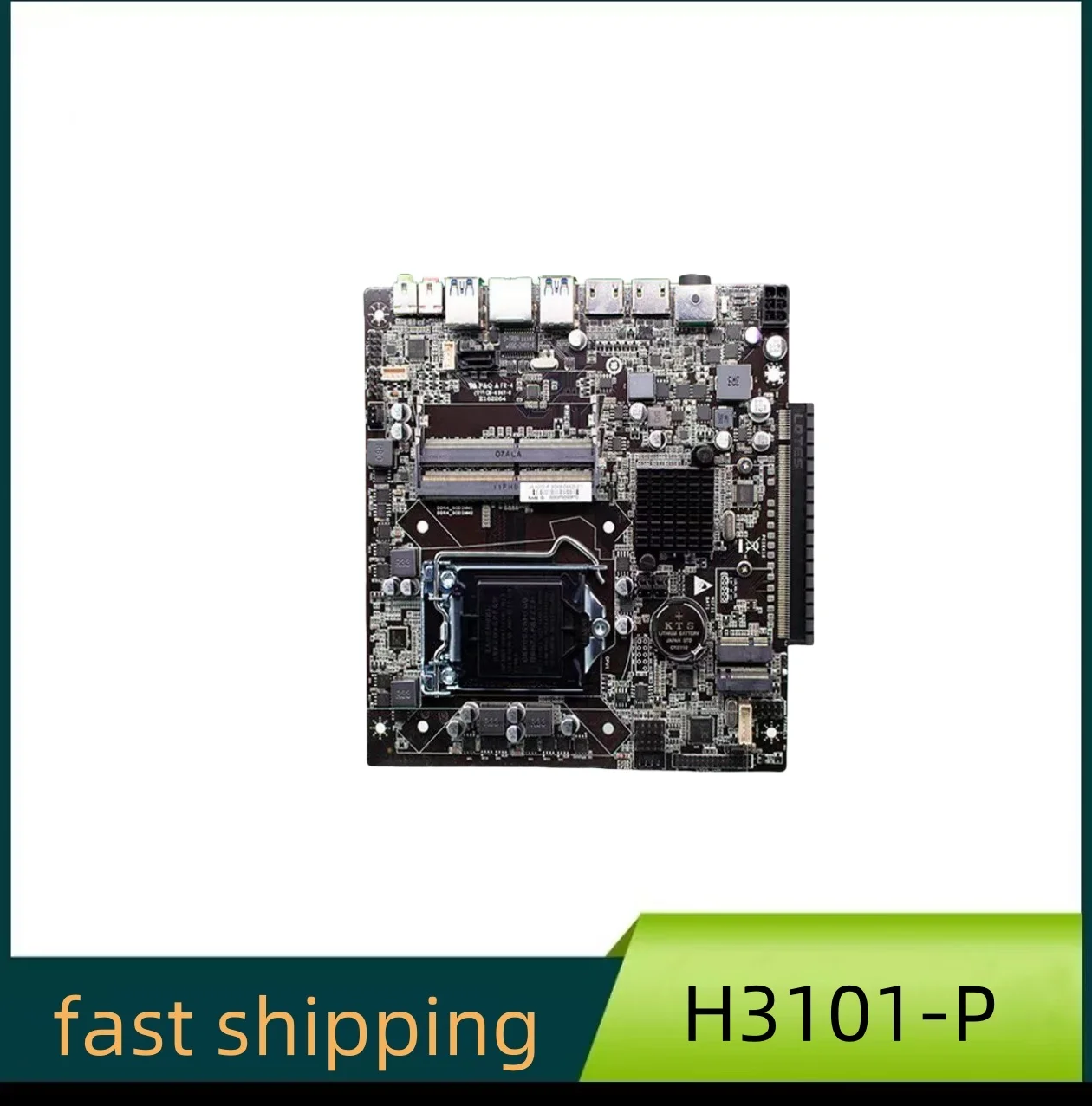 17 * 18 cm Original H3101-P Motherboard 19 V Unterstützung Core 8.-9. CPU LGA 1151DDR4Mainboard 100 % getestet