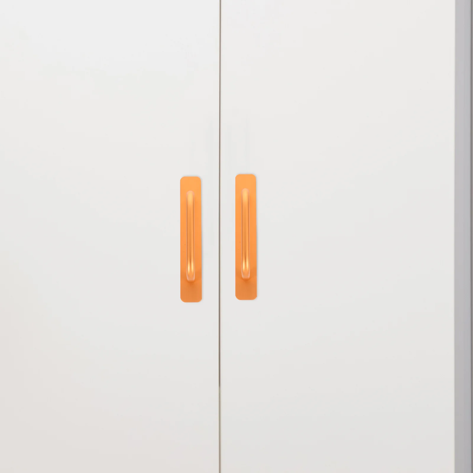 

2Pcs Door Pulls Aluminum Alloy No-Drill Sliding Cabinet Door Handle Balcony Drawer Handles Durable Easy Install