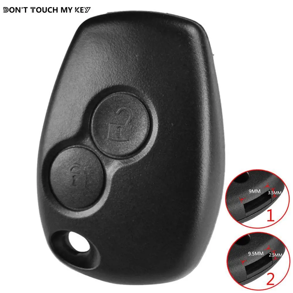 For Renault Trafic Clio Kangoo Modus Twingo for Dacia Duster Logan Sandero Movano Terrano Car Replacement Remote Key Shell Case