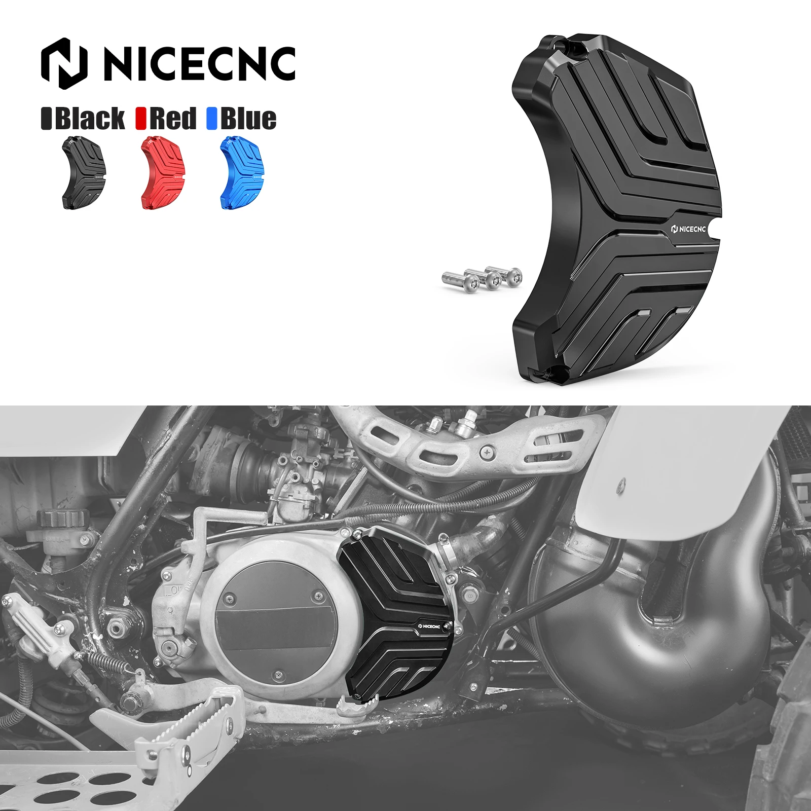 

NICECNC ATV Water Pump Cover For Yamaha Banshee 350 1987-2006 6061-T6 Aluminum 2GU-15416-00-00 Motorcycle ATV Accessories