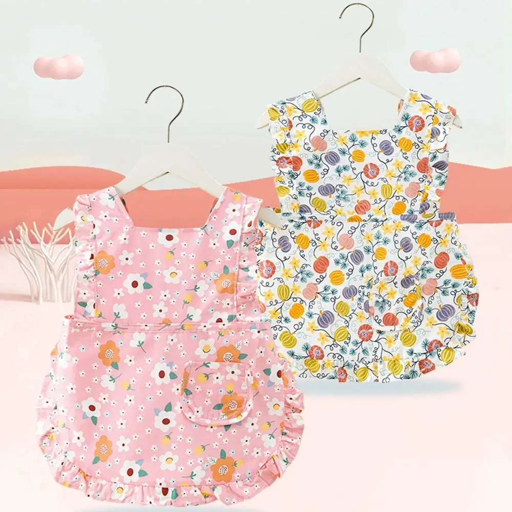 

Anti-dirty Baby Feeding Bib Waterproof Princess Dress Style Sleeveless Bibs Comfortable Cartoon Saliva Towel Burp Apron Summer