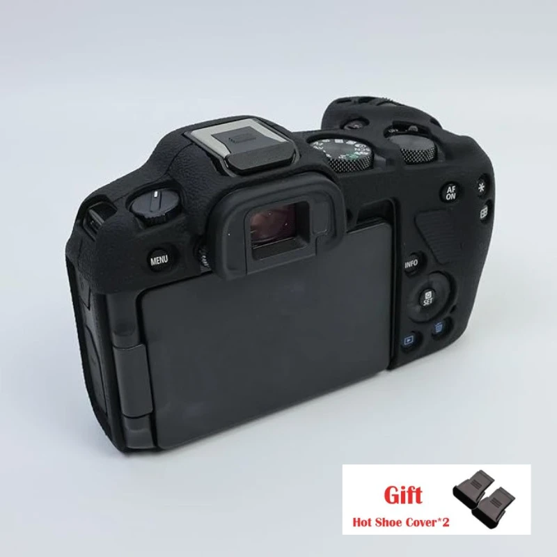 

Silicone case For Canon R8 digital micro-single camera R8 protective case camera bag + Hot Shoe Cover