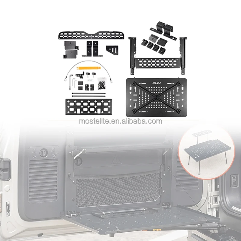 

Новая улучшенная складная полка-столик на заднюю дверь багажника для Byd Leopard 5, аксессуары