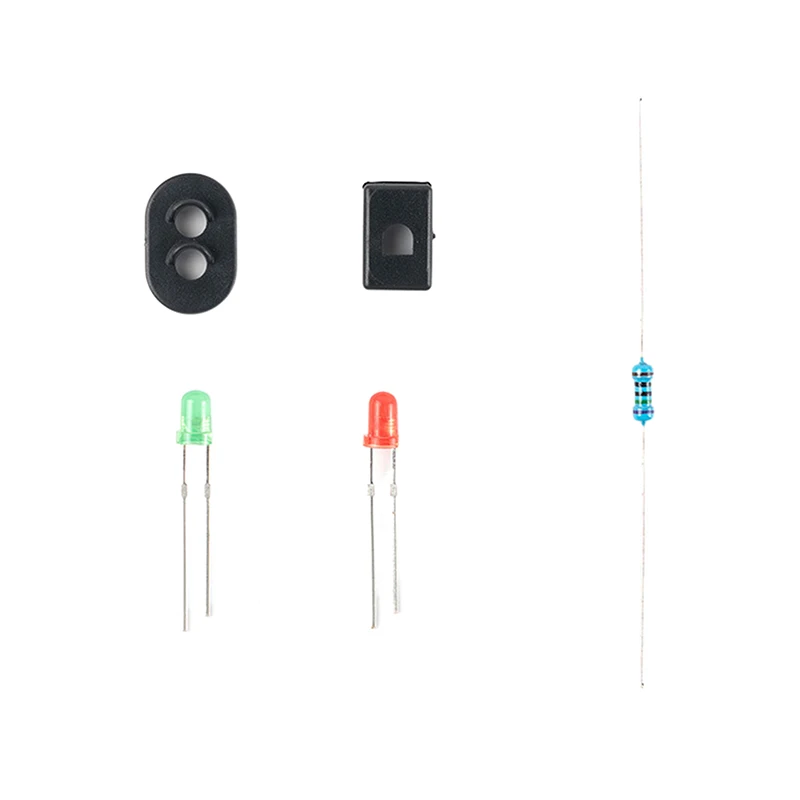 10 PCS Signal Heads With LED For Railway Signal HO Or OO Scale Building & Construction Toys Model Building Accessories