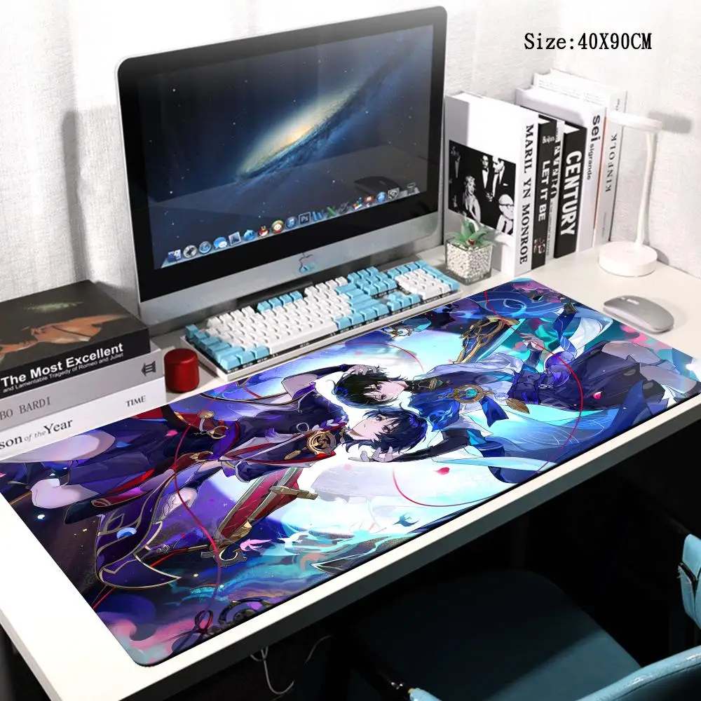 

Scaramouche Tighnari Cyno Mouse Pad Genshin Impact Mousepad Genshin Keyboard Padding Computer Pad PC Gaming Accessories Desk Mat