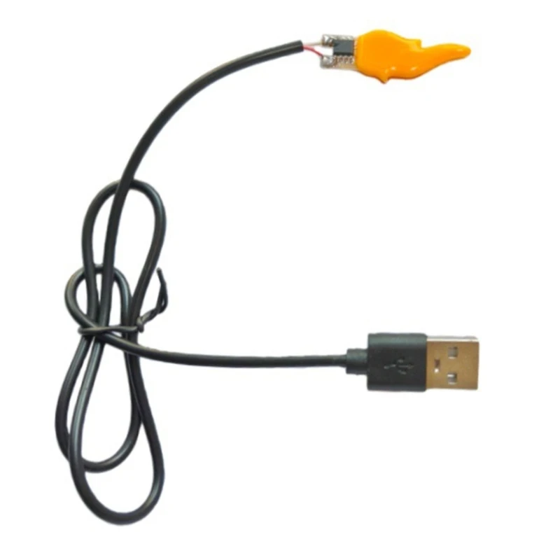 USB Powered 5V Flame Effect LED Light Bulb Party Decorative Light Bulb For Romance Home Party And Holiday Decoration D2RD