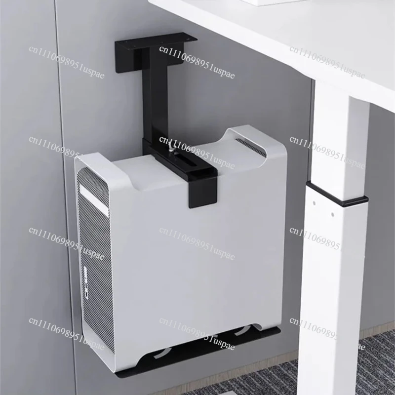 Universal PC Case Holder Under Desk Wall Side CPU Stand Adjustable Computer Mainframe Hanger Host Box Stand Bracket Rack