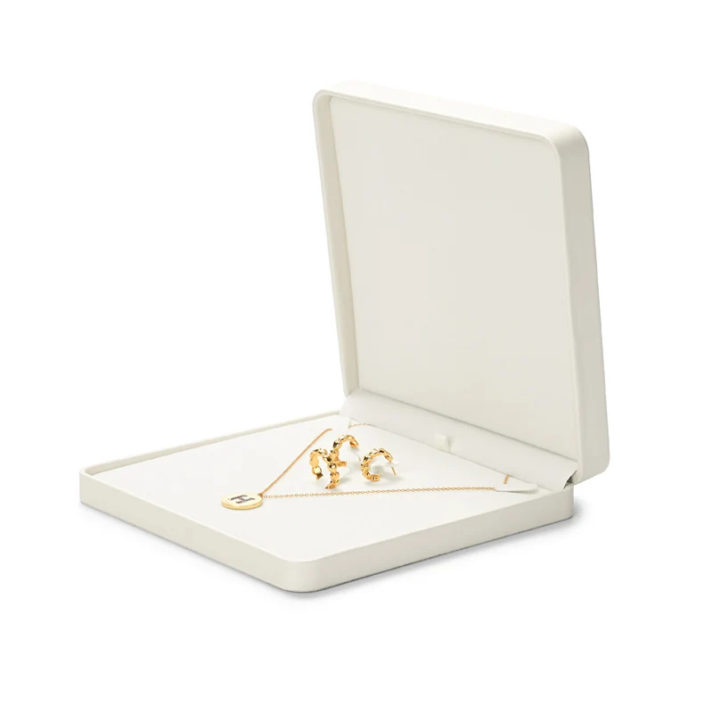NONE Oirlv Schmuck-Ringbox, Schmuck-Organizer, Ring, Ohrringe, Halskette, Anhänger, Armband, Aufbewahrungsbox, Verpackung, Geschenkbox für Hochzeit 4