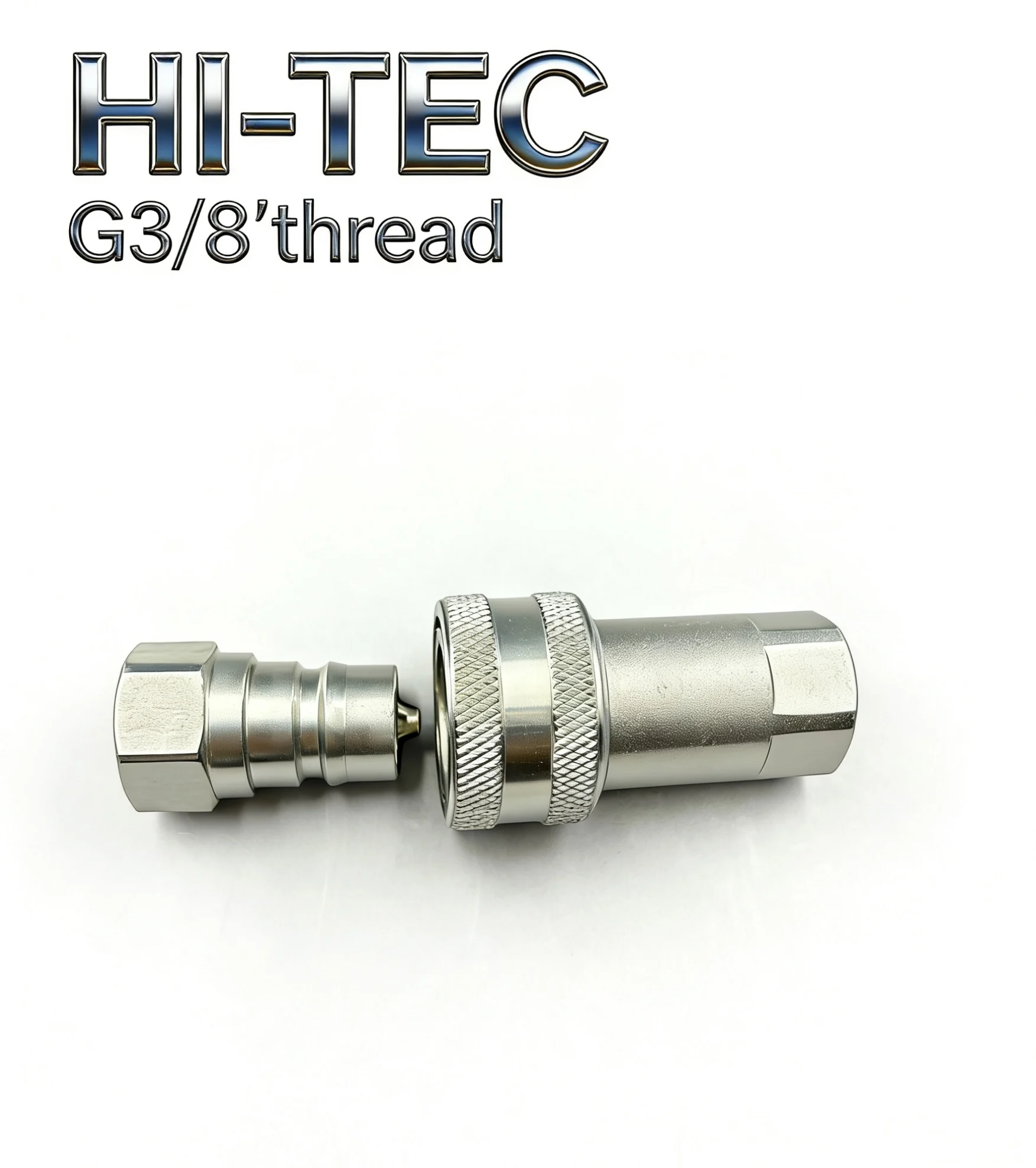 Obrázek 6: 3/8 G nitka uhlík ocel hydraulické rychlý spřažení, hydraulické rychlý obvázat kování