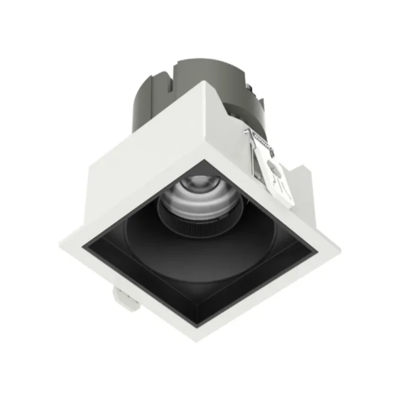 

Embedded square LED downlight with high color rendering, neutral color, narrow edge, anti-glare, eye-friendly wall washer light