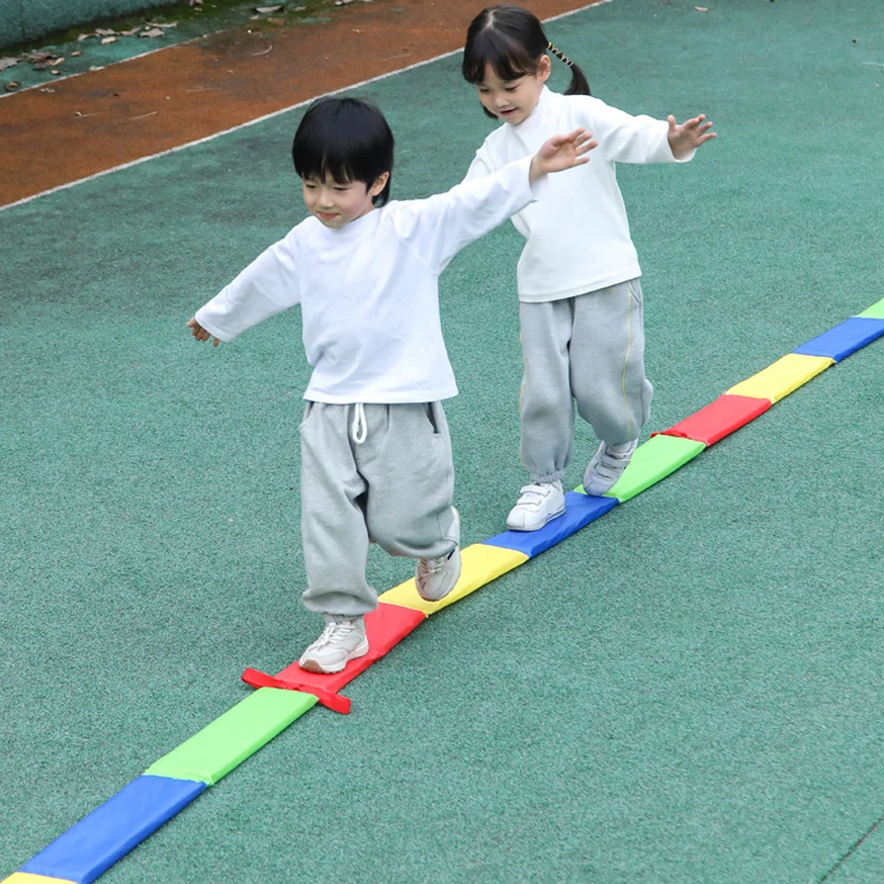 Juegos divertidos al aire libre para niños, marco de salto, agujeros de perforación, juguetes de integración sensorial, entrenamiento de jardín de