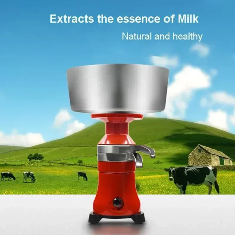 Electric Butter Separator Milk cream electric centrifugal separator Metal 80L/h Aluminum alloy disc separator New ·