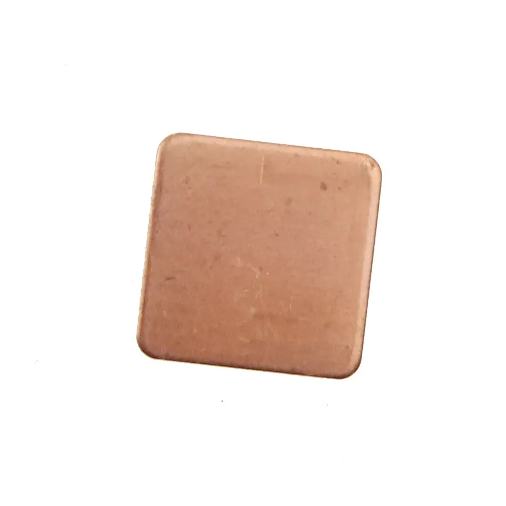 Hot Selling 10pcs Lot 15x15x0.1/0.3/0.5/1.5mm Pure Copper Cooling Shim CPU VGA GPU BGA Heatsink Radiator For PC Graphics Card