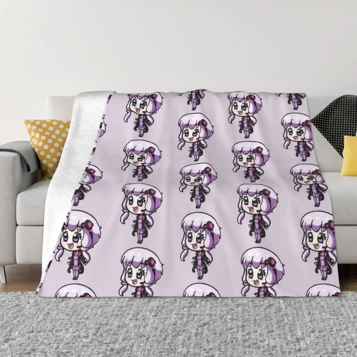 Yuzuki Yukari - Vocaloid Throw Blanket warm winter Softest Blankets