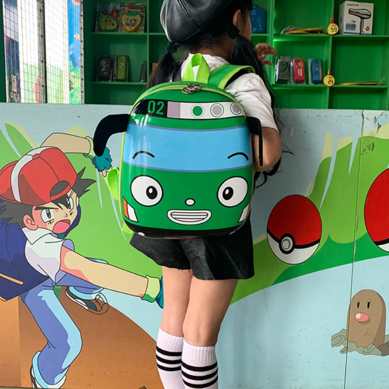 Cute Children Schoolbags for Girls Boys Kid\'s Cartoon 3D Car Shape Backpack Waterproof Kindergarten Shoulders Bag Cool Baby Gift