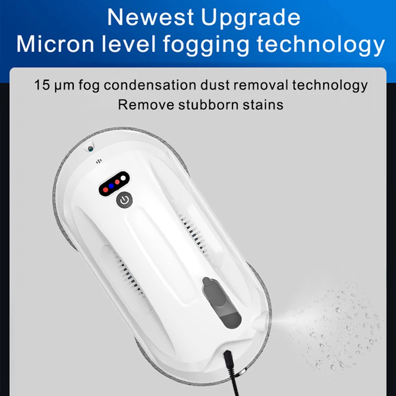 Purerobo W-R4S Ultra thin Robot vacuum cleaner window cleaning robot window cleaner electric glass remote control for home