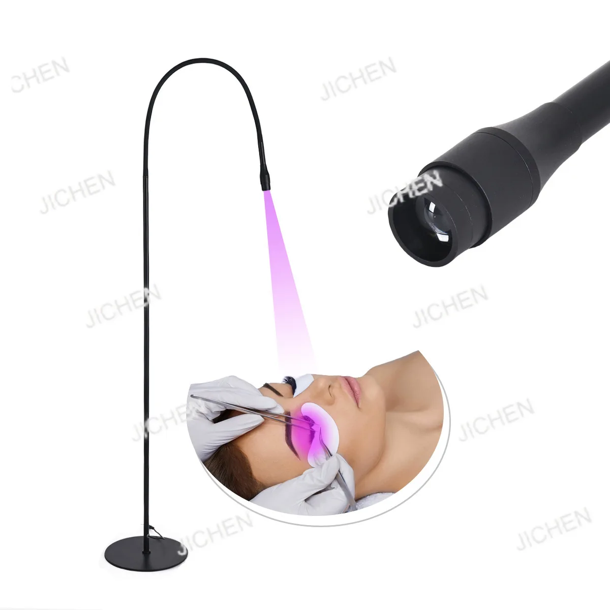 

Neu профессиональная УФ-лампа для отверждения прививки ресниц УФ-светодиодная высокоэффективная лампа для ресниц 5/10 Вт второй сухой клей