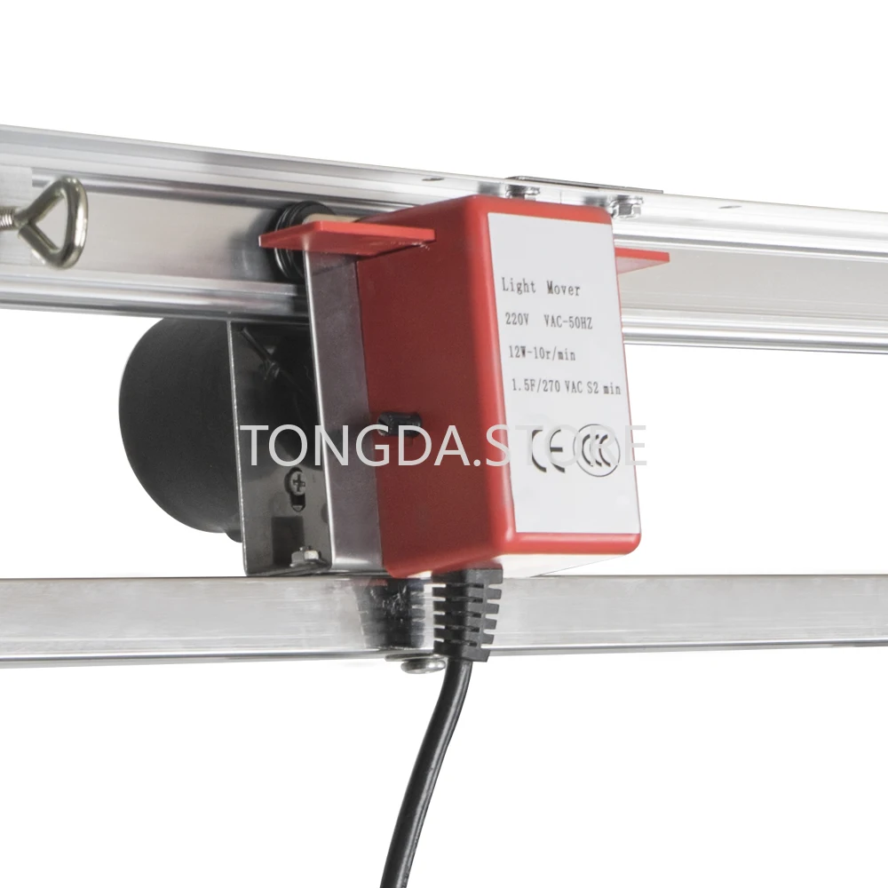 

High Quality Hydroponics Track System Lighting Rail Mover Mini Track Rail LED Grow Light Adjustable Mover