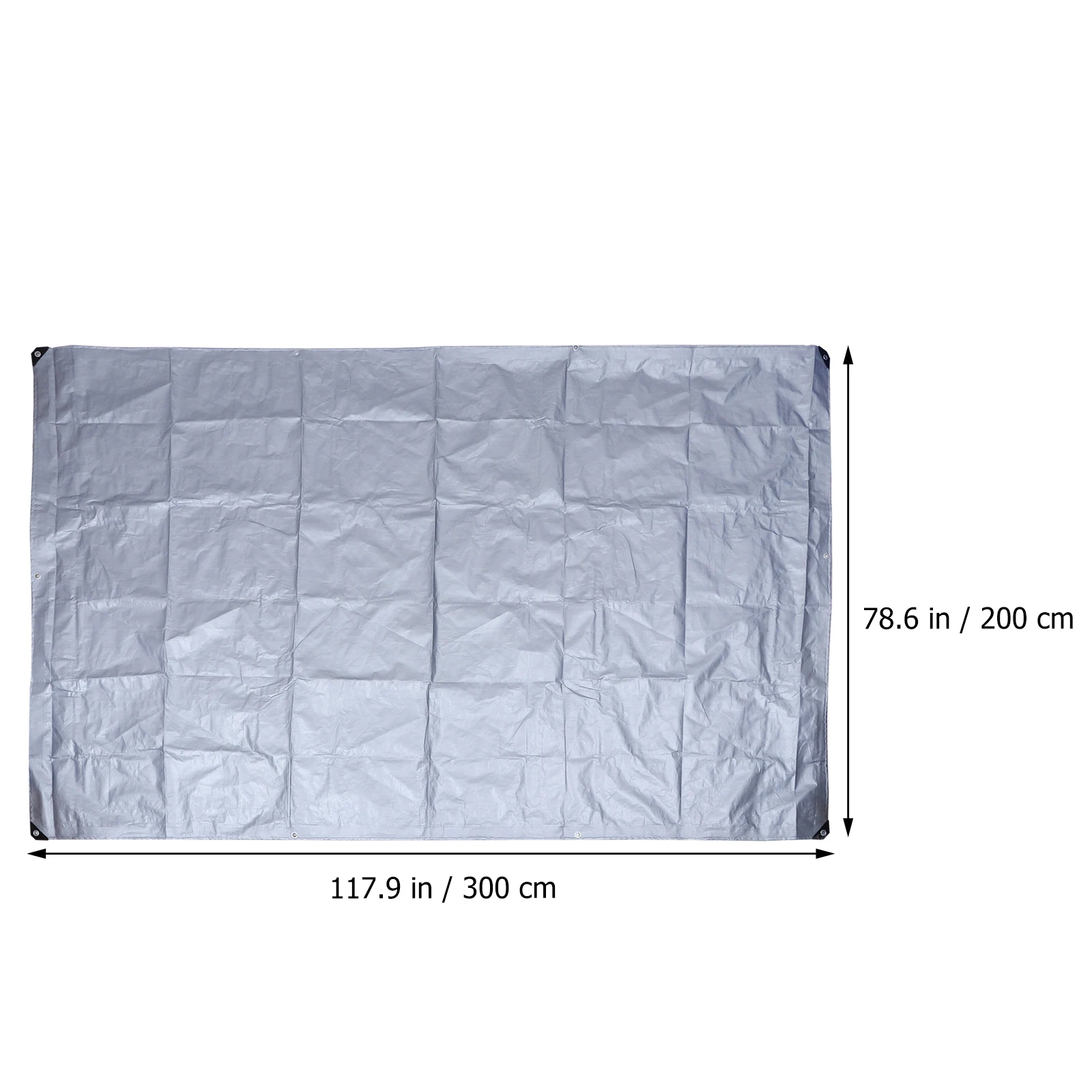 

Waterproof Tarpaulin Heavy Duty Rain Proof Canopy Outdoor Protection Sun Shade Cover Tarp PVC Tarps