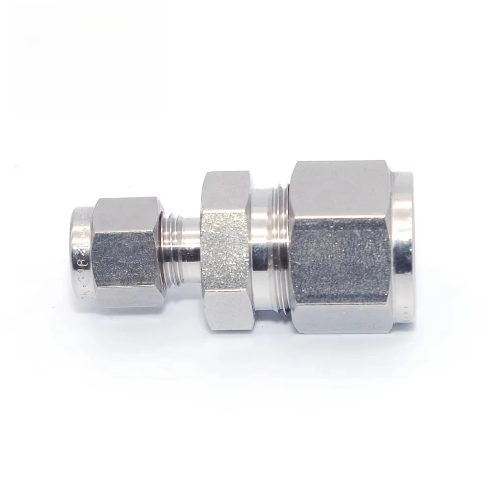

1/8 "1/4" 3/8 "1/2" 3/4 "Double ferrule stainless steel compression accessories gear reducer