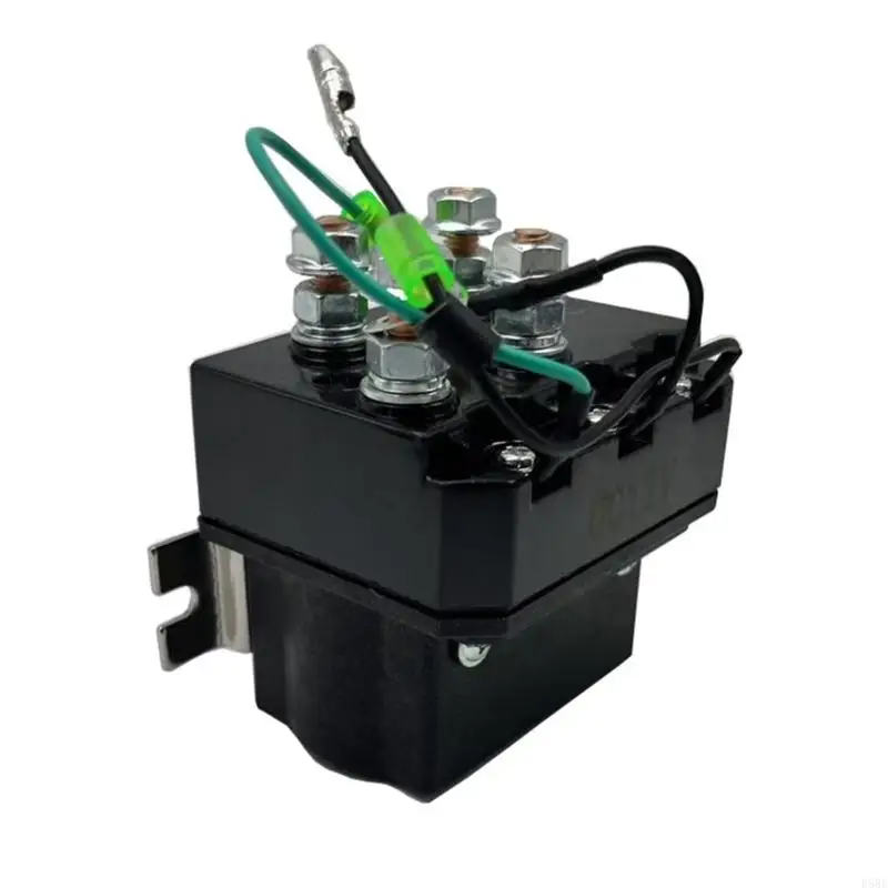 D5BE Professional Winch Solenoid Relays System With Complete Hookup Metal Contactor Solenoid For 4WD Adventures