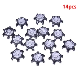 14 Pcs/lot Golf Spikes Pins Fast Twist Shoe Spikes Replacement Set Golf Shoes Parts Golf Training Aids