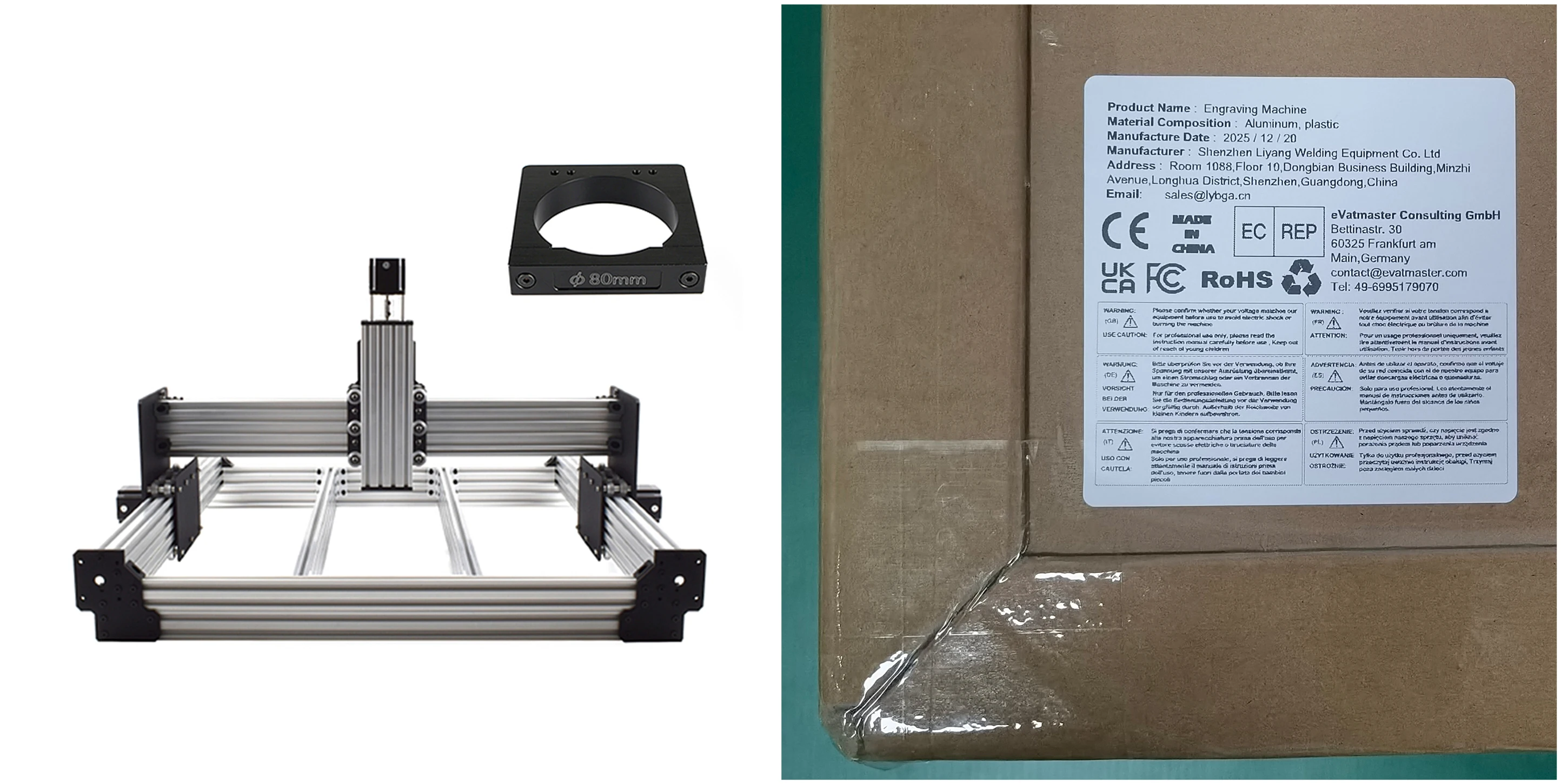 

DIY Rack Frame Belt Driven Bulk Woodworking Stands 1500x1500MM for Metal Engraving Cutting Machine Disassembled Pack Frame Use