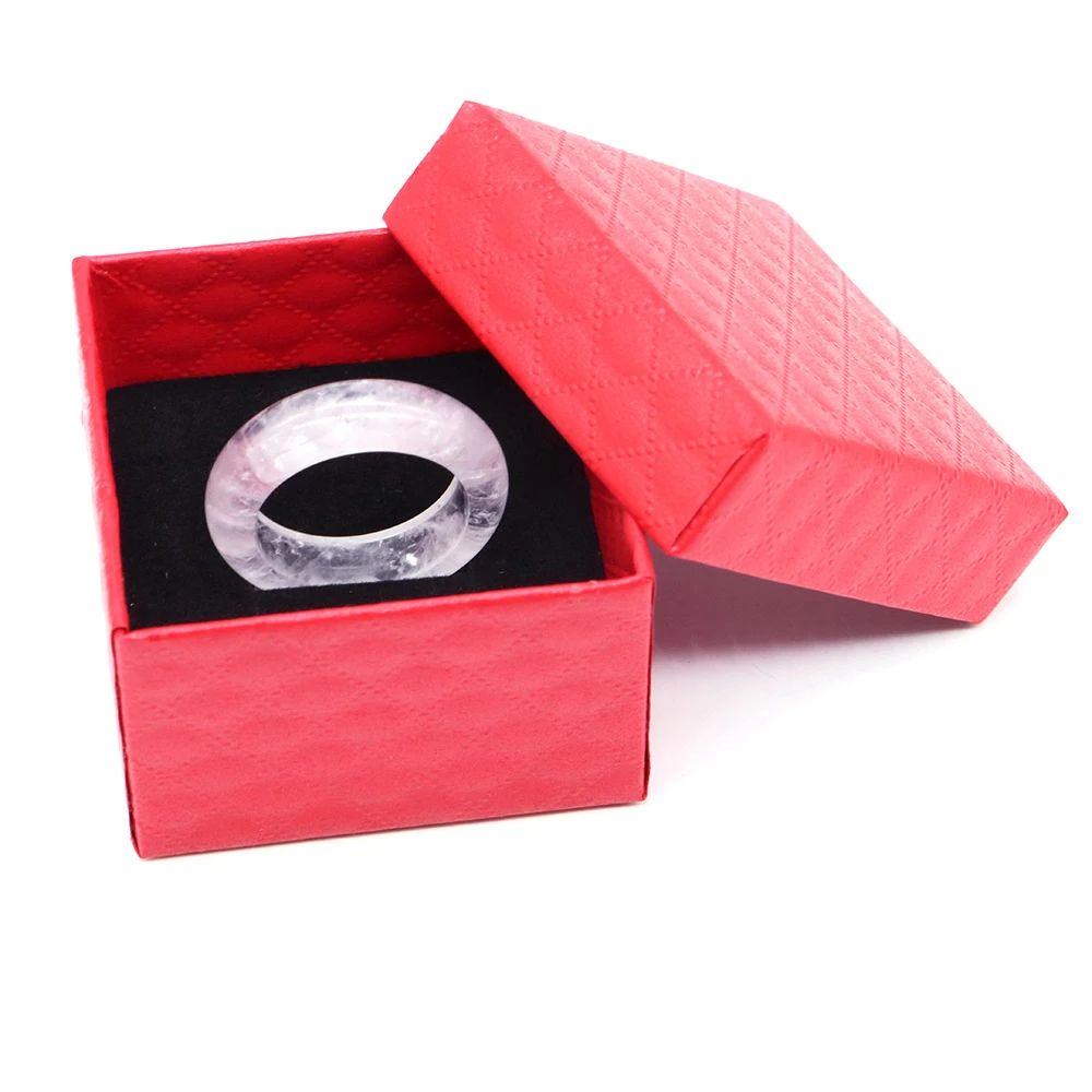 Lots Wholesale Assorted Colors Ring Necklace Jewelry Set Box Trinket Box Necklace Case Earrings Holder 5x5cm Packaging Gift Box