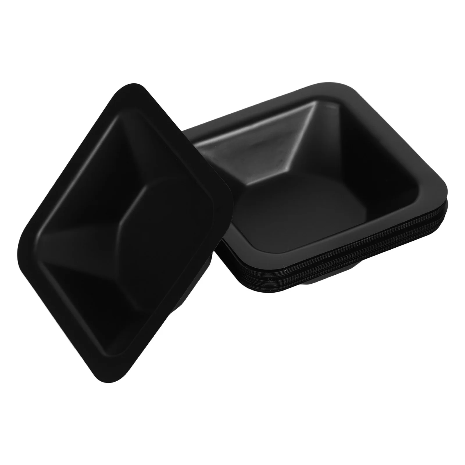 

20Pcs Lab Weighing Boats Reusable Plastic Scale Trays for Precise Powder Liquid Measurement Laboratory Tray