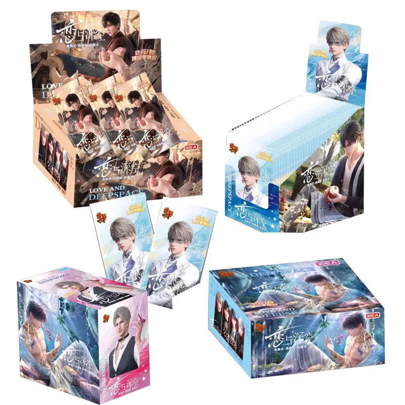 

Love And Deepspace Game Anime Character Collection Card Blind Box Card Game Rafayel Xavier Zayne Sylus Collection Card Gift Toy
