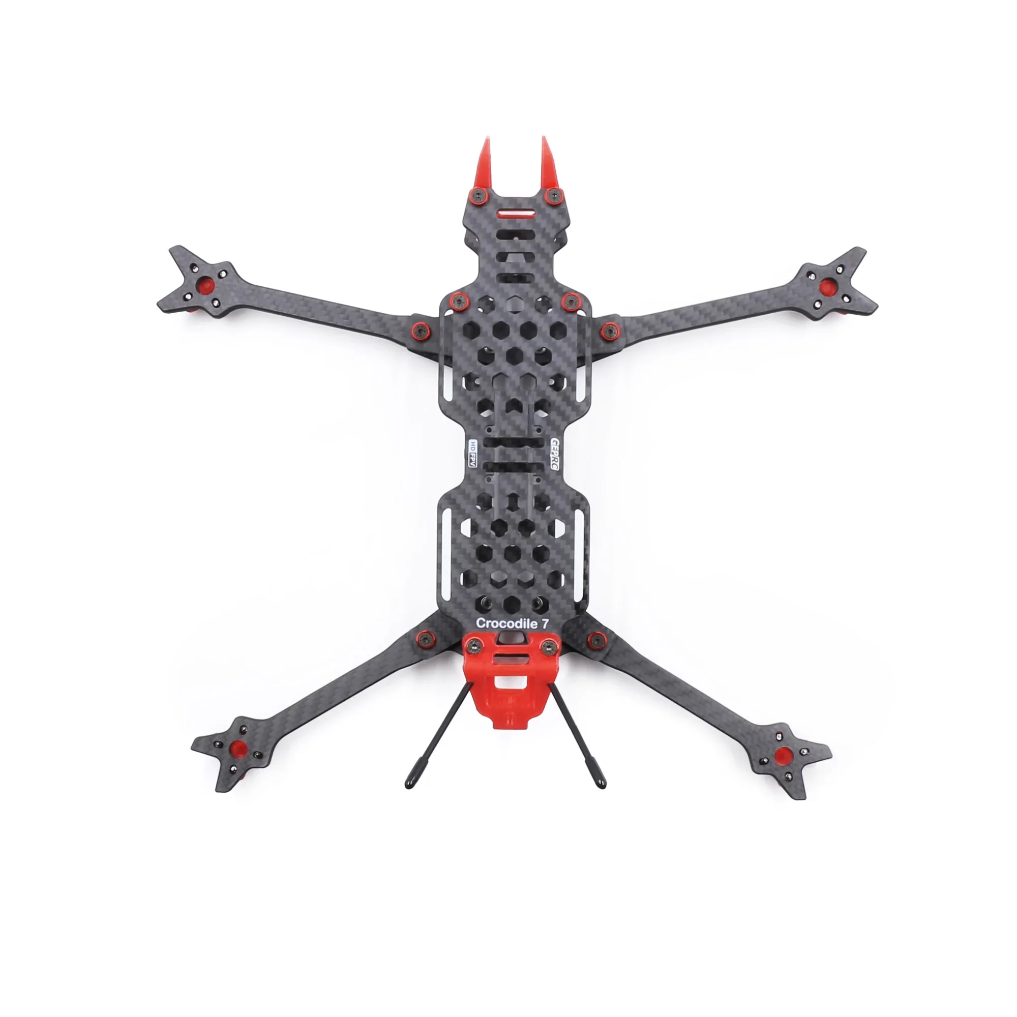 

GEPRC GEP-LC7HD Frame Suitable For Crocodile7 HD Drone Carbon Fiber For RC FPV Quadcopter Drone Accessories Replacement Parts