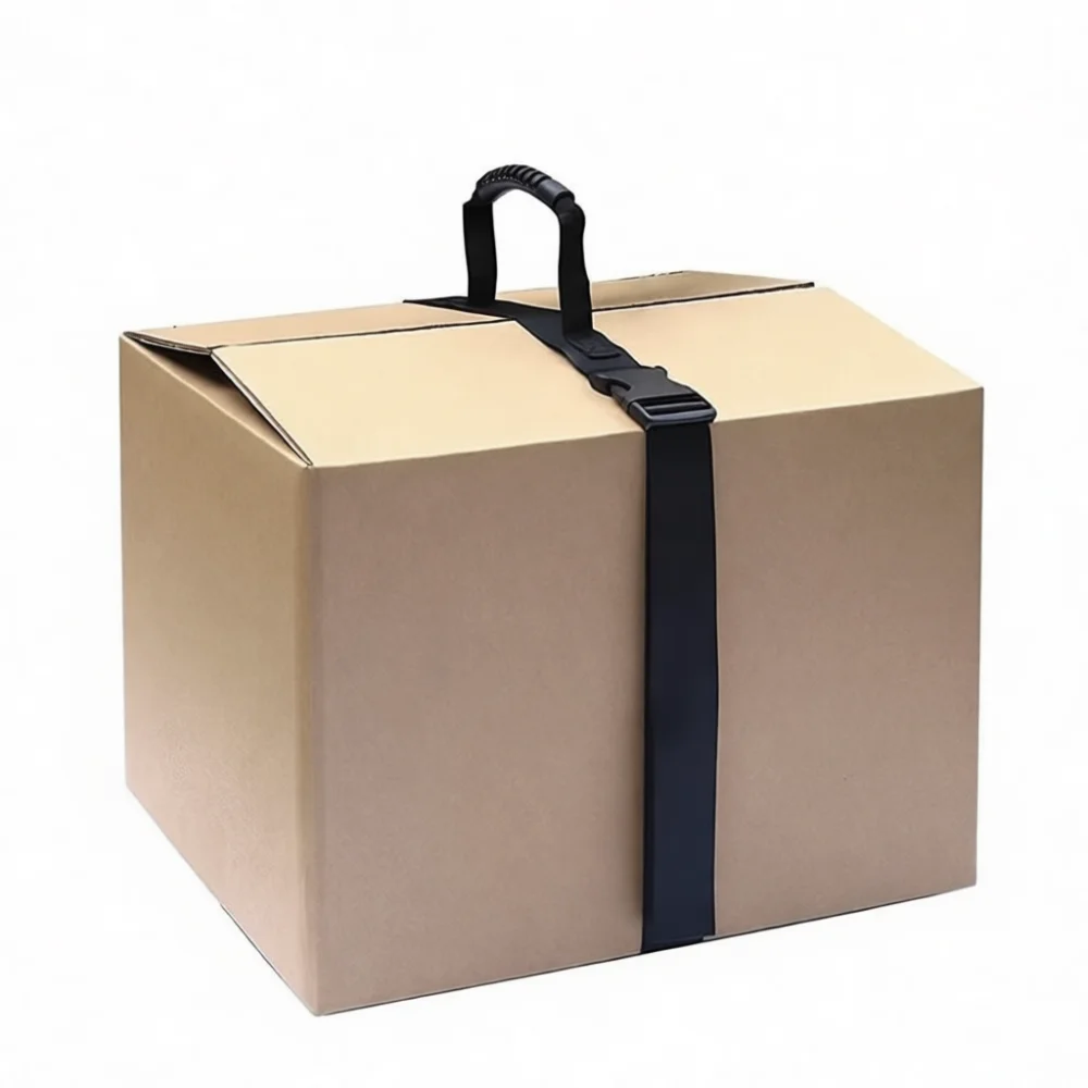 Durable Luggage Binding Belt Portable Suitcase Strap Heavy Duty Packing Rope Cross Secure Fixator Travel Transport Supply Tool
