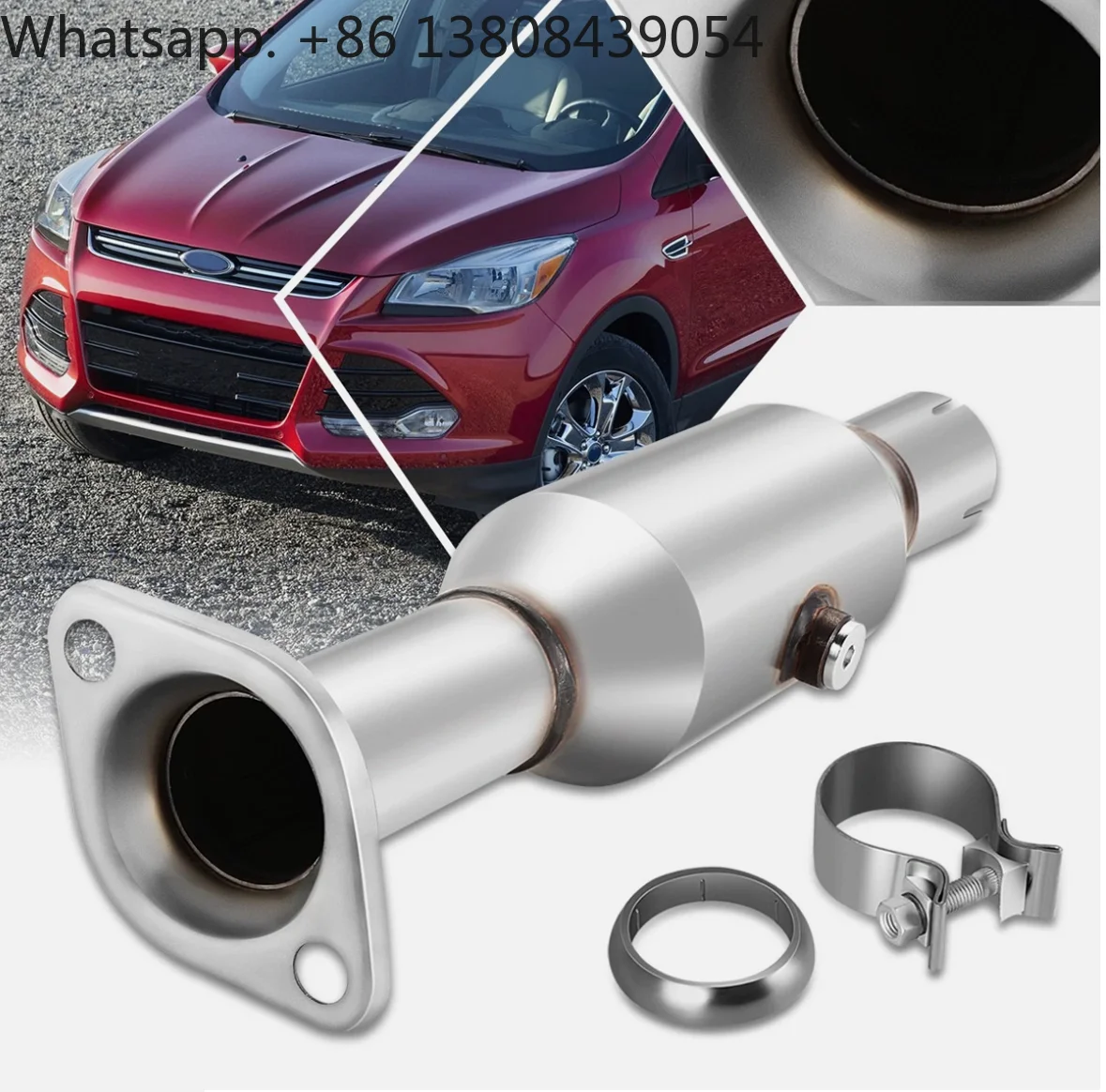 Exhaust Manifold Catalytic Converter for 2009-2012 Ford Escape Mazda Tribute Mercury Mariner 2.5L Direct Fit