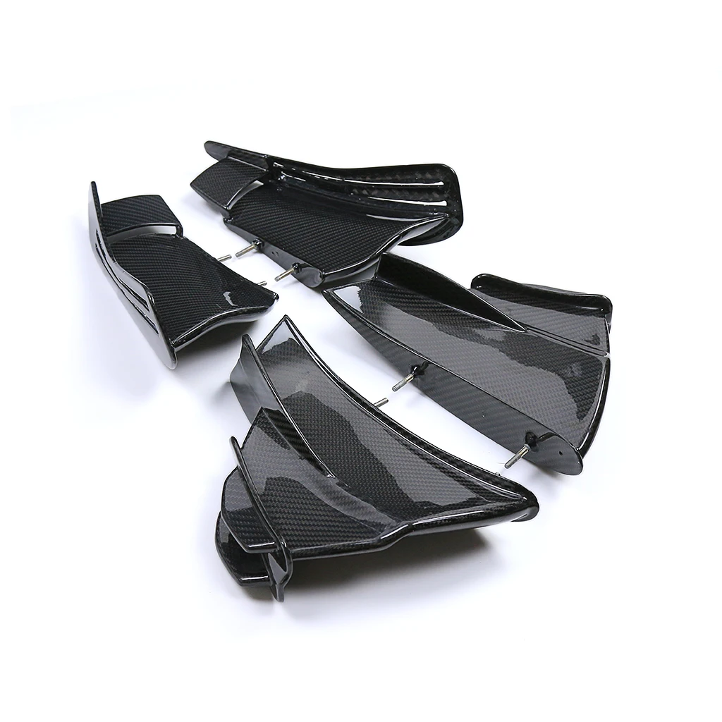 Carbon Fiber For Ducati Superleggera PanigaleV4 2018-2024 Aerodynamics Winglets Air Deflector Motorcycle Accessories Fairing Kit