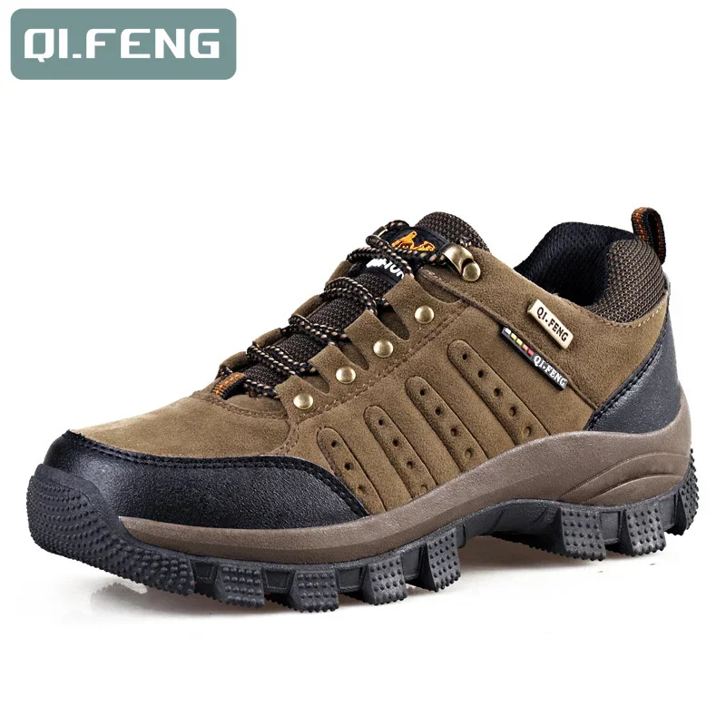 Classic Men Women Outdoor Hiking Shoes Boots Couples Mountain Climbing Boots High Quality Sports Trekking Footwear New Sneakers