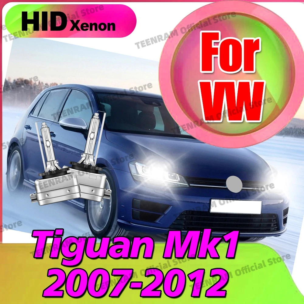 

2x Auto Headlight Bulbs 35W HID Xenon D1S D1 6000K 8000K 10000K For VW Tiguan Mk1 2007-2012 Routan 2008-2014 Golf Mk6 2010-2015