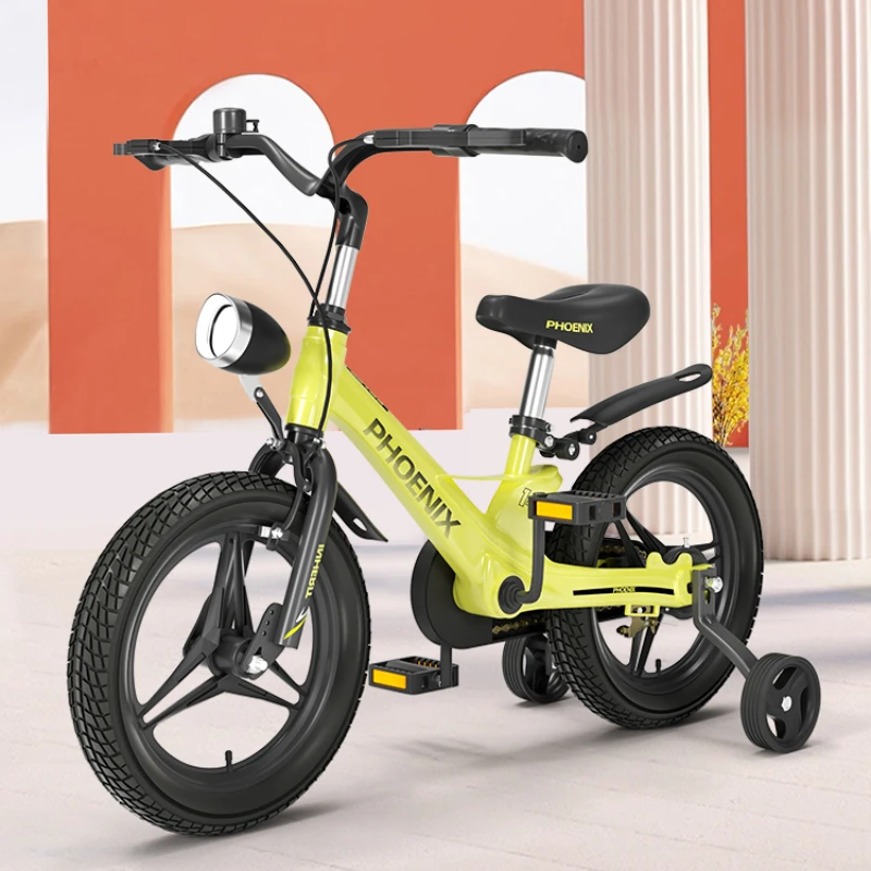 

Tqh Children's Bicycle Boy 2-10 Years Old Baby Child Bicycle Magnesium Alloy Medium and Large Children's Bicycle