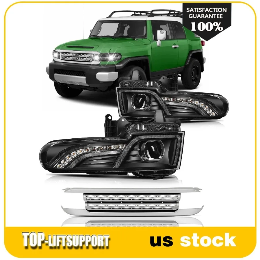 

Светодиодные фары ДХО в сборе для FJ Cruiser 2007-2015 гг. с проектором