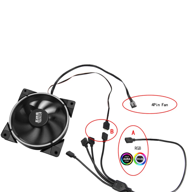 Адаптер для кабеля-удлинителя, 30 см, 1-1, 2, 3, 4, 5, 12 В