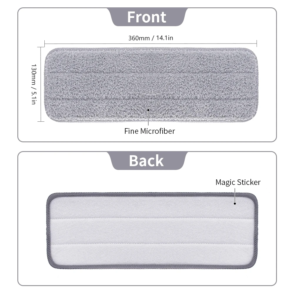 Washable Mop Cloth Rags For Xiaomi Mijia Deerma TB500 TB800 Handheld Vacuum Cleaner Parts Accessories Mop Pads Replacement