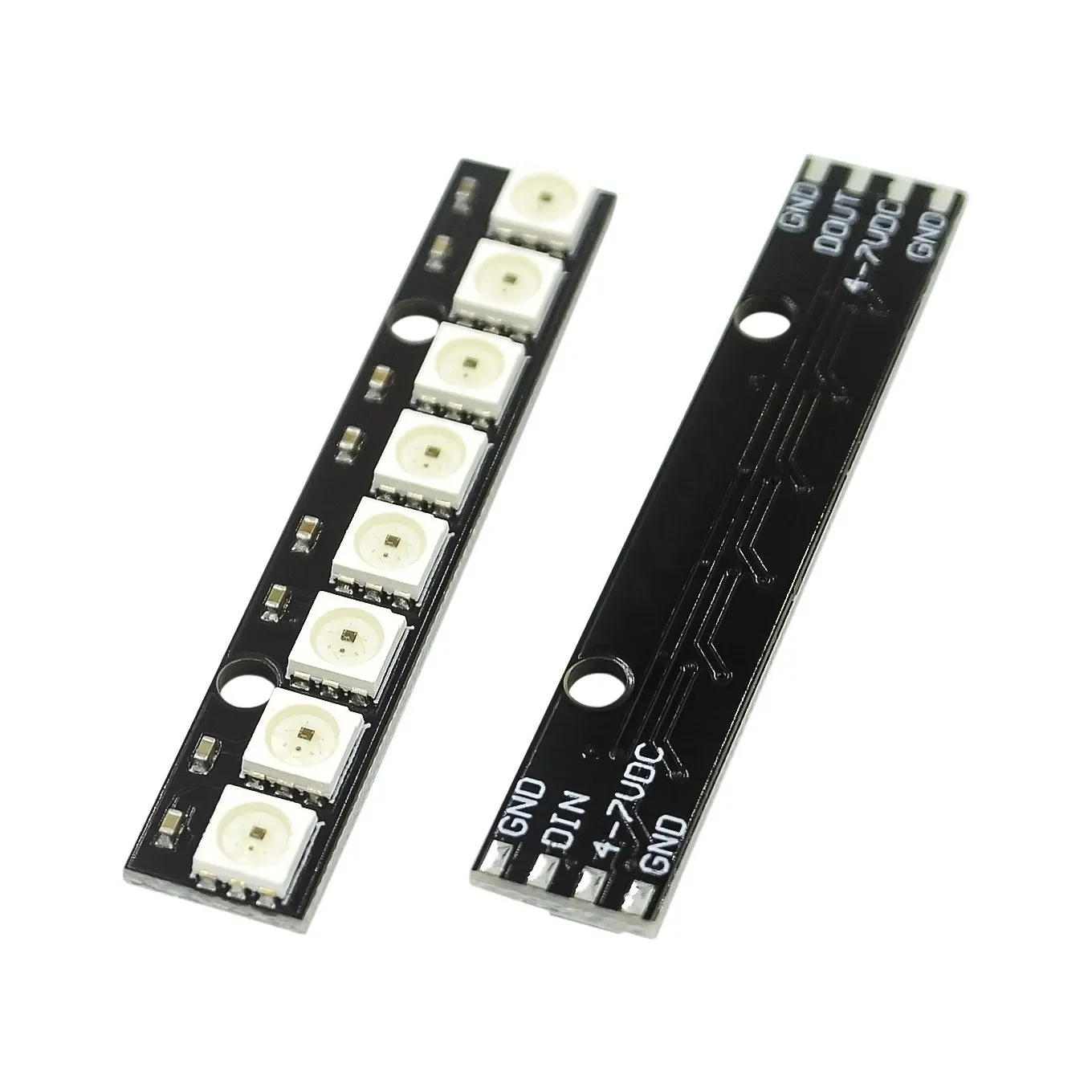 8-канальная плата разработки светодиодных фонарей WS2812 5050 RGB для Arduino