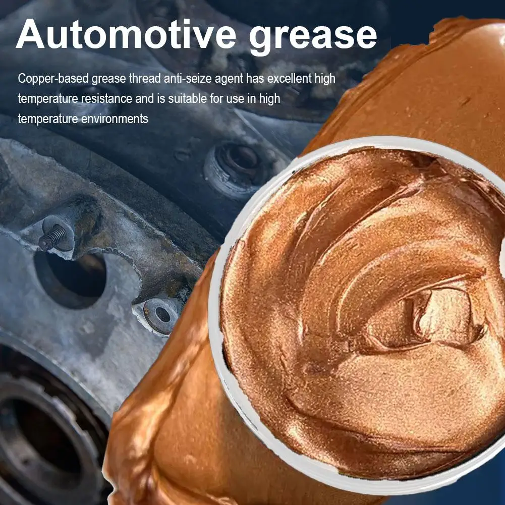 Car Copper Thread Grease Anti-corrosion Anti-rus Thread Anti-seize Maintenance Thread Agent Paste Conductive Grease I2H6