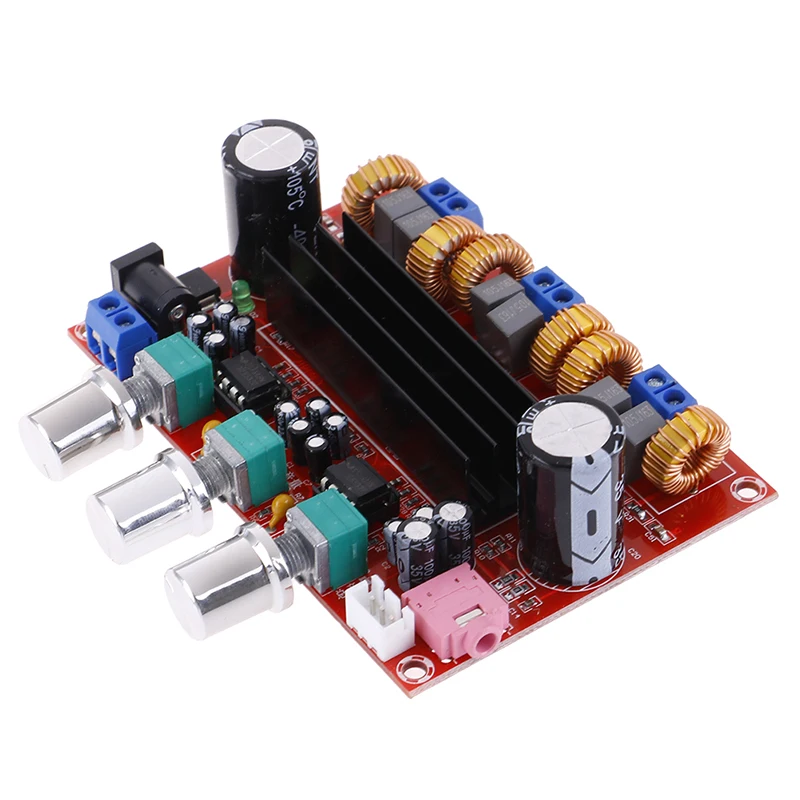 

1 комплект TPA3116D2 50 Втx2 + 100 Вт 2,1-канальный цифровой сабвуфер, детали платы усилителя мощности