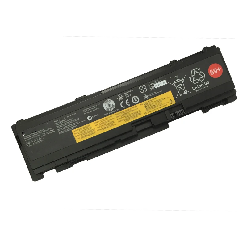 

59+ Laptop Battery for Lenovo ThinkPad T400S T410S T410SI 42T4689 42T4690 42T4691 42T4832 42T4833 51J0497 11.1V 44Wh/3900mAh