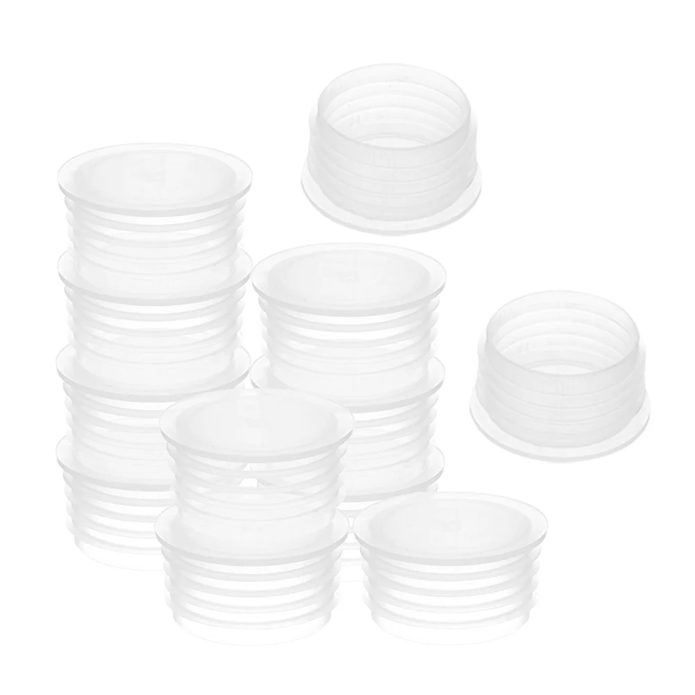 12 قطعة استبدال المكونات المستديرة للمزارعين قابلة لإعادة الاستخدام البلاستيك نهاية غطاء سدادة مثالية شرفة على السطح صندوق خضراوات داخلي المياه #1