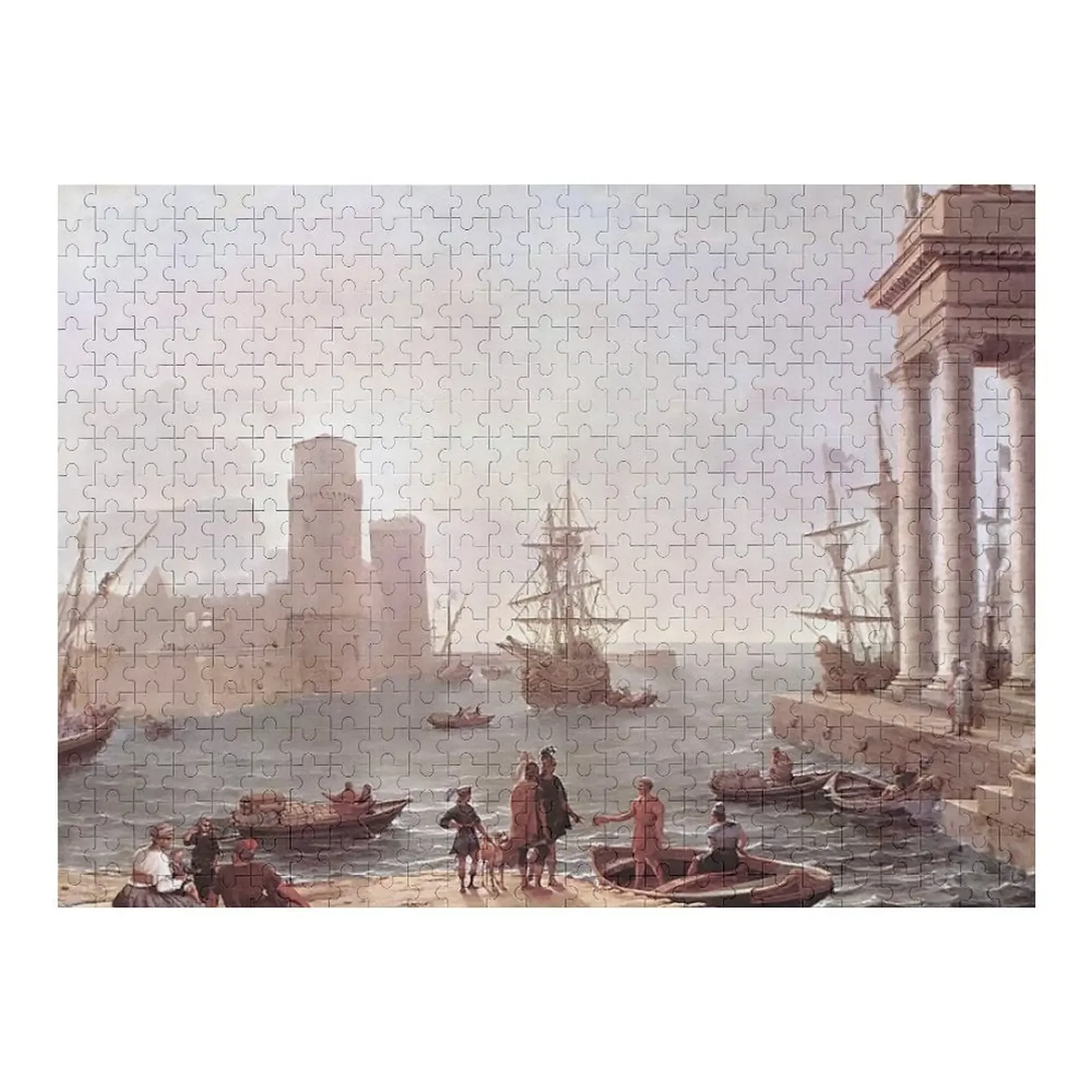 

Odysseus and the Land of Pheacians Jigsaw Puzzle Anime Wooden Boxes Puzzle