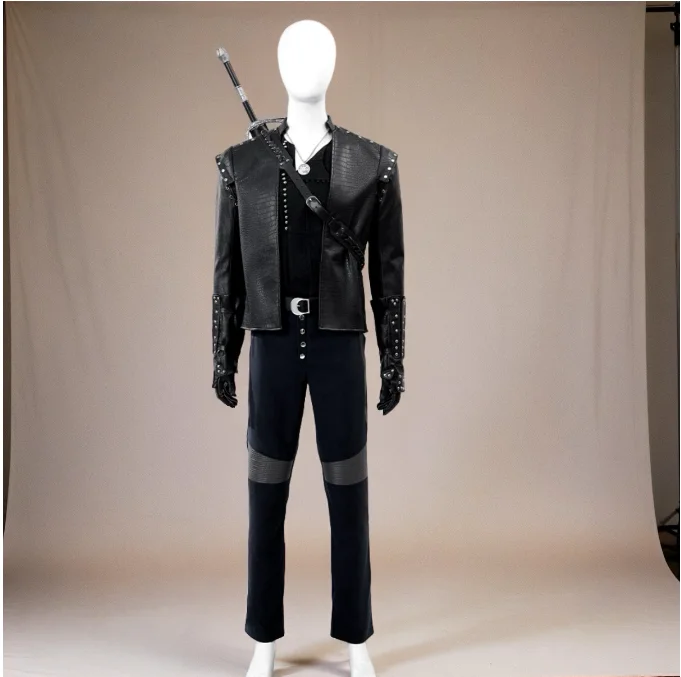 

Geralt Cosplay Costume Rivia Halloween Carnival Party Clothing